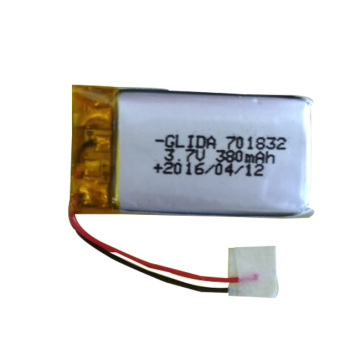 Mini Li-polymer 303450 500mAh 3.7V Battery for earphone